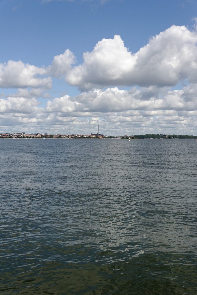 Wolken und Meer