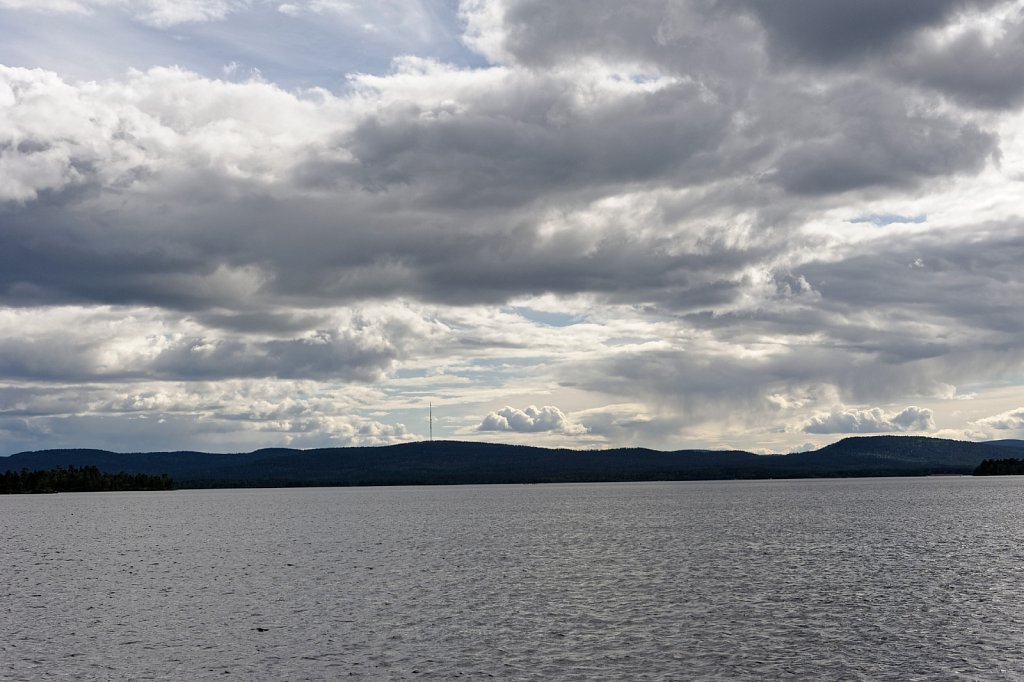 Auf den See hinaus