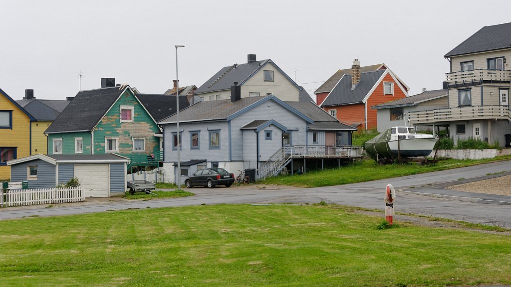 Häuser auf Vardø