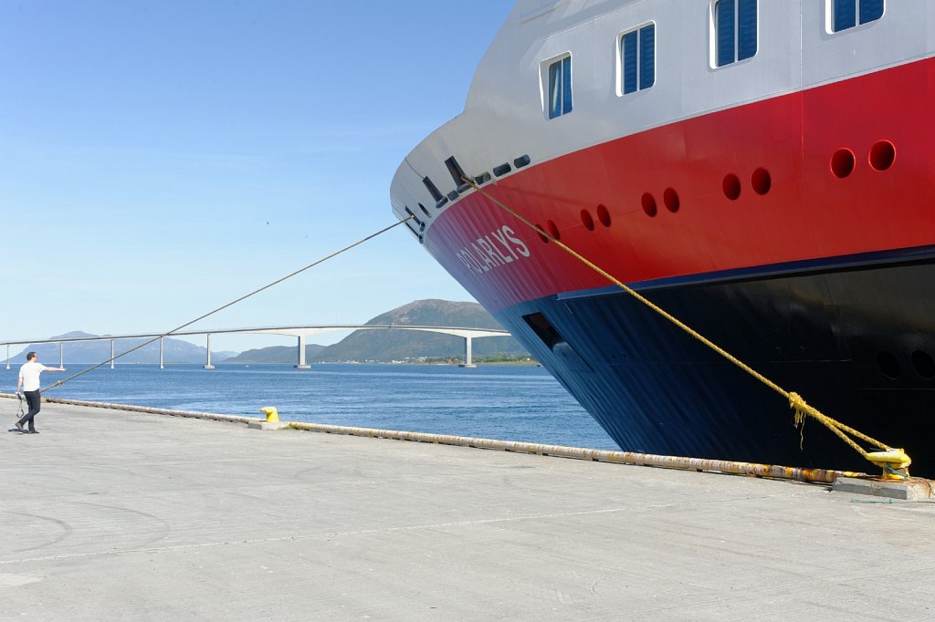 MS Polarlys in Sortland